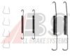 OPEL 16005080 Accessory Kit, brake shoes